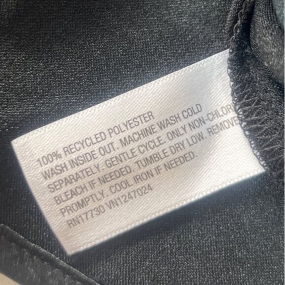 Ava & Viv Black Satin Shirt Blouse Womens XXL Black New WOT Plus Size - Picture 6 of 6